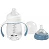 BEABA 2IN1 ÕPPETASS-JOOGIPUDEL, 210 ML, WINDY BLUE