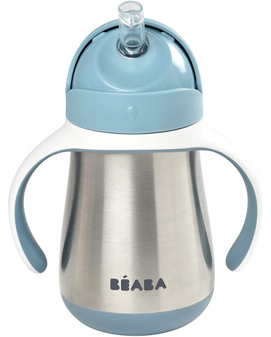 BEABA METALLIST JOOGIPUDEL KÕRREGA, 250 ML, WINDY BLUE