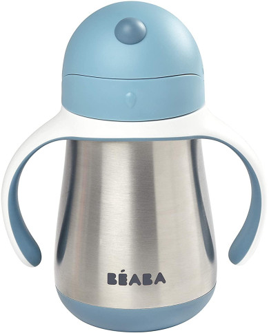 BEABA METALLIST JOOGIPUDEL KÕRREGA, 250 ML, WINDY BLUE