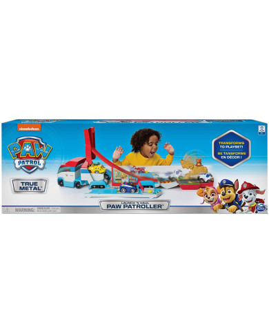 PAW PATROL TRANSFORMUOJAMAS VILKIKAS LAUNCH AND HAULE