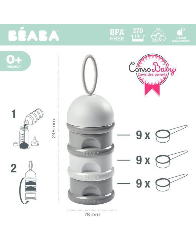 BEABA PIIMASEGU JAOTUR, GREY