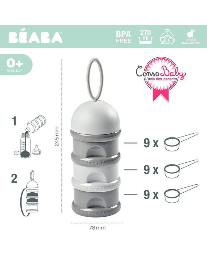 BEABA PIIMASEGU JAOTUR, GREY
