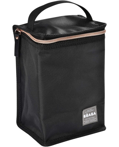 BEABA TERMOKOTT, BLACK/ROSE GOLD