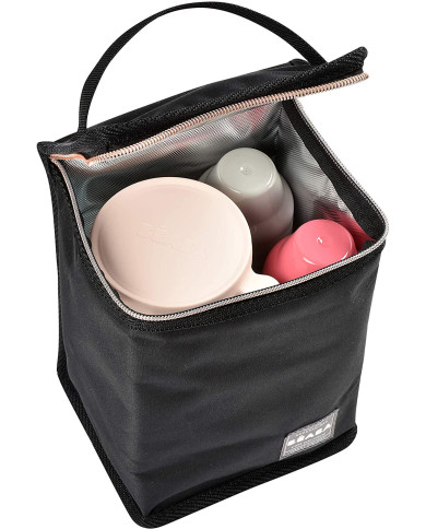BEABA TERMOKOTT, BLACK/ROSE GOLD