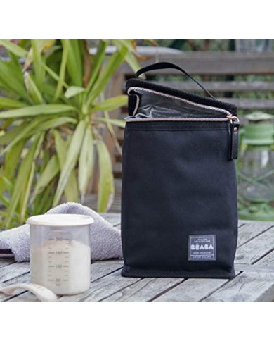 BEABA TERMOKOTT, BLACK/ROSE GOLD