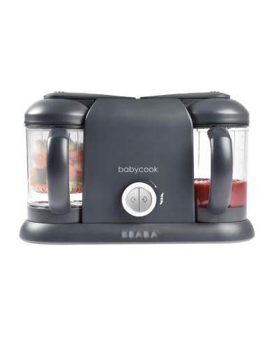 BEABA BABYCOOK PLUS BLENDER-AURUTI 4IN1, DARK GREY