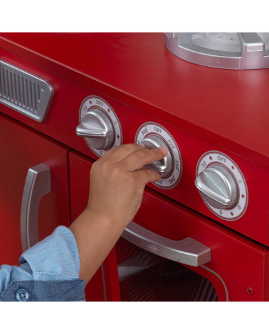 KIDKRAFT VINTAGE MEDINĖ VIRTUVĖLĖ, RED