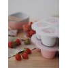 BEABA SILIKOONIST BEEBITOIDUKONTEINER MULTIPORTIONS, XL (6x150 ML), PINK