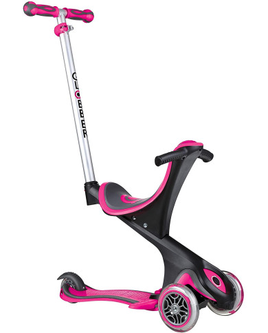 GLOBBER PASPIRTUKAS GO UP COMFORT 5IN1, ROŽINIS