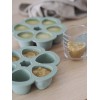 BEABA SILIKONINIS KŪDIKIO MAISTO KONTEINERIS MULTIPORTIONS XL 6X150 ML SAGE GREEN 