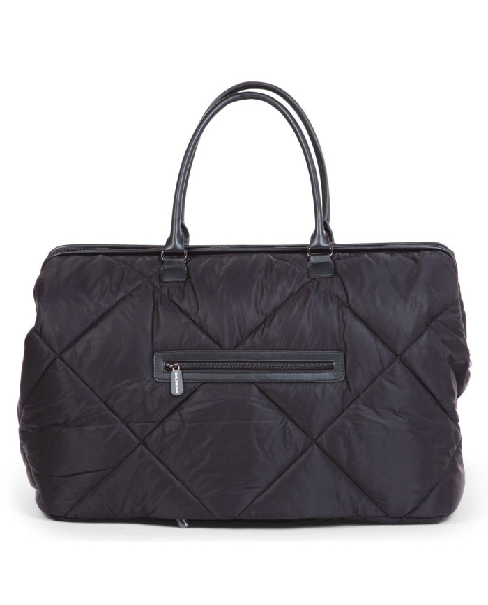 CHILDHOME DIDELIS MAMOS REIKMENŲ KREPŠYS MOMMY BAG, PUFFERED - BLACK