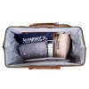 CHILDHOME DIDELIS MAMOS REIKMENŲ KREPŠYS MOMMY BAG, CANVAS - KHAKI