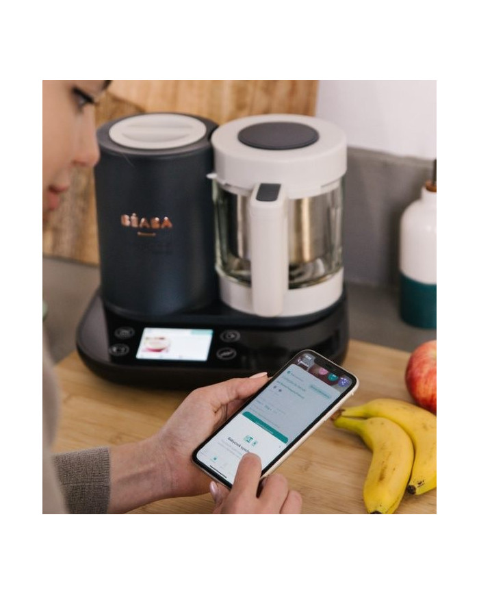 BEABA BABYCOOK SMART TRINTUVAS-GARINTUVAS, CHARCOAL GREY