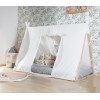 CHILDHOME TIPI LOVOS UŽDANGALAS, 90X200 CM, BALTAS