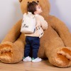 CHILDHOME VAIKIŠKA KUPRINĖ MY FIRST BAG, TEDDY OFF WHITE