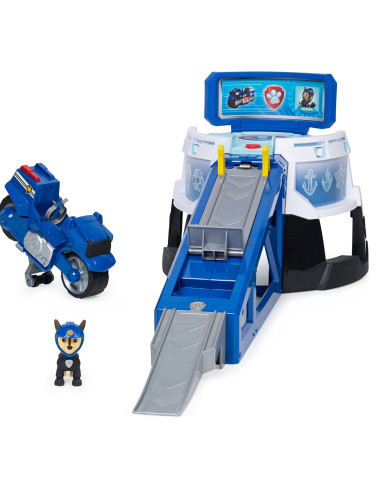 PAW PATROL MOTO PUPS ŽAIDIMŲ RINKINYS SU GARSAIS IR PRIEDAIS