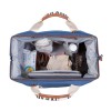 CHILDHOME DIDELIS MAMOS REIKMENŲ KREPŠYS MOMMY BAG SIGNATURE, CANVAS – INDIGO