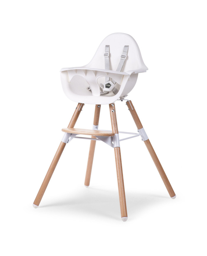 CHILDHOME EVOLU 2 MAITINIMO KĖDUTĖ, NATURAL WHITE