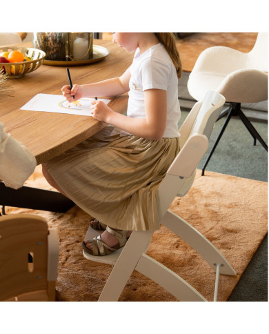 CHILDHOME EVOSIT MAITINIMO KĖDUTĖ, WHITE