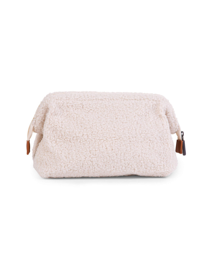 CHILDHOME KŪDIKIO REIKMENŲ KREPŠYS, TEDDY OFF WHITE
