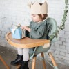 CHILDHOME EVOLU MAITINIMO KĖDUTĖS STALIUKAS, WOOD NATURAL
