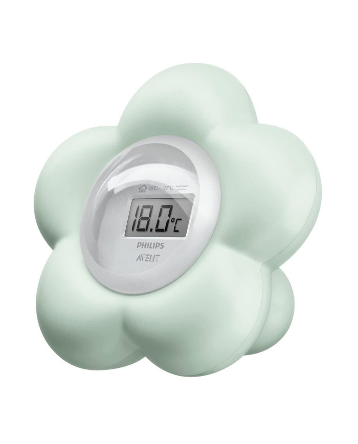 PHILIPS AVENT KAMBARIO IR VONIOS TERMOMETRAS SCH480, ŽALIAS