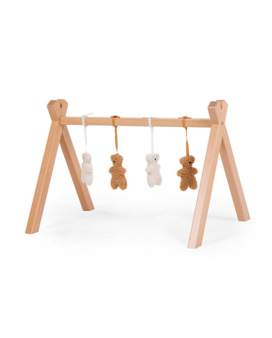 CHILDHOME ŽAISLŲ RINKINYS KŪDIKIO STOVUI, TEDDY