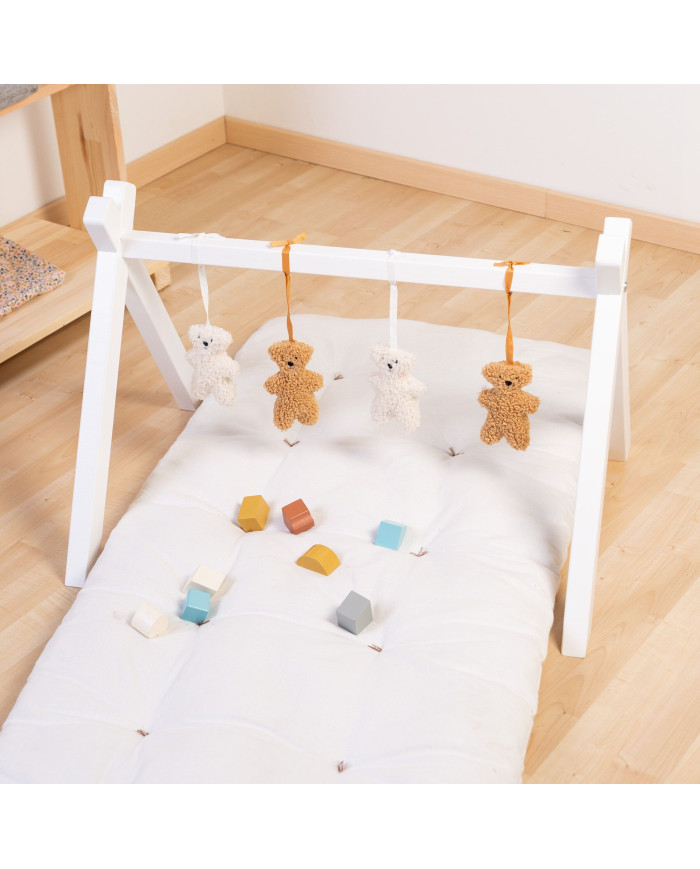 CHILDHOME ŽAISLŲ RINKINYS KŪDIKIO STOVUI, TEDDY