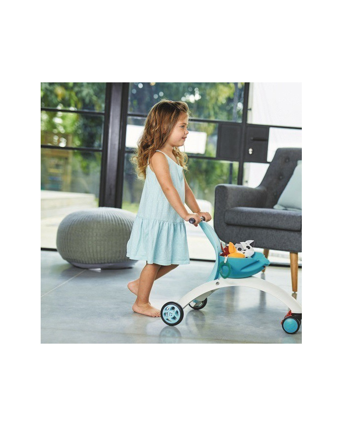 TINY LOVE STUMDUKAS-PASPIRTUKAS 5IN1, WALK BEHIND AND RIDE ON, BLUE