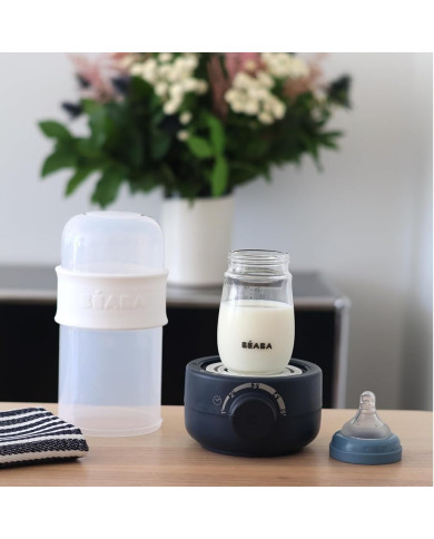 BEABA BUTELIUKŲ ŠILDYTUVAS-STERILIZATORIUS BABY MILK SECOND, NIGHT BLUE