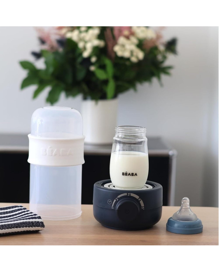 BEABA BUTELIUKŲ ŠILDYTUVAS-STERILIZATORIUS BABY MILK SECOND, NIGHT BLUE