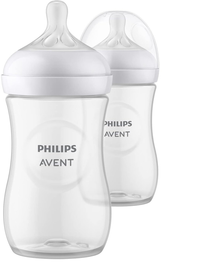 PHILIPS AVENT NATURAL RESPONSE BUTELIUKŲ RINKINYS, 260 ML, 1 MĖN.+, 2 VNT., BALTA