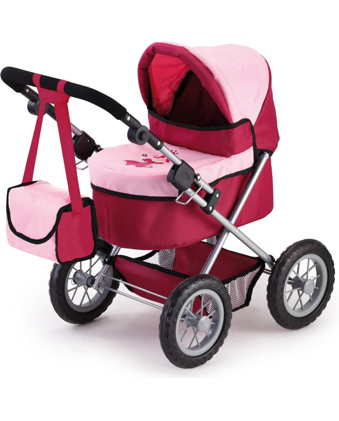 BAYER DESIGN LĖLIŲ VEŽIMĖLIS TRENDY, PINK