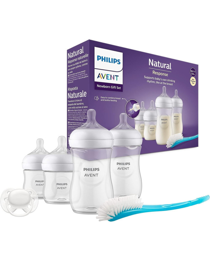 PHILIPS AVENT RINKINYS NAUJAGIMIUI NATURAL RESPONSE SCD838/13, BALTAS	