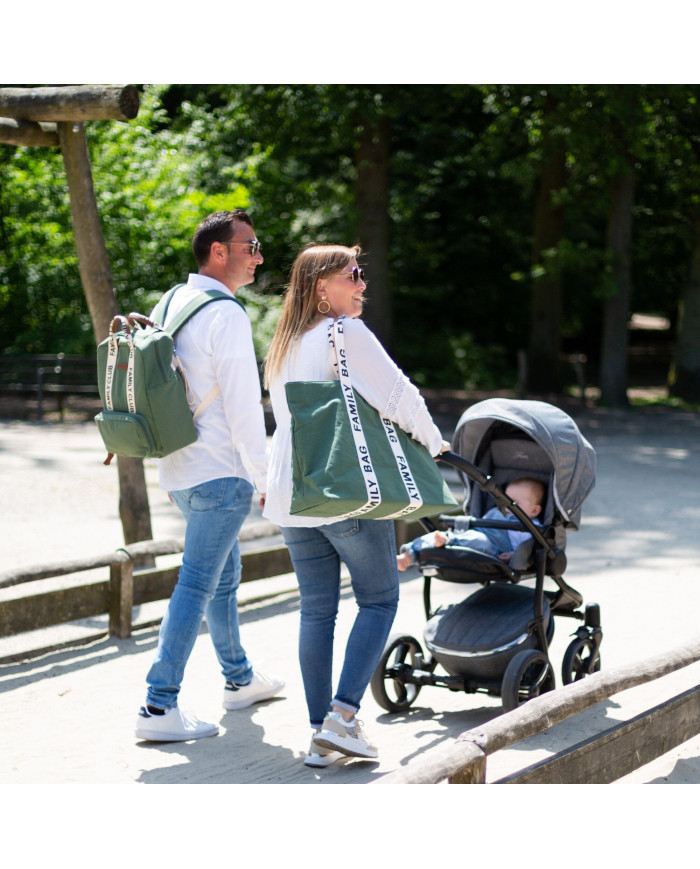 CHILDHOME FAMILY BAG KREPŠYS, SIGNATURE SAGE GREEN	