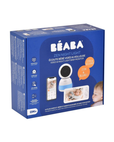 BEABA ZEN VIDEO AUKLĖ SU NAKTINE LEMPUTE, WHITE	