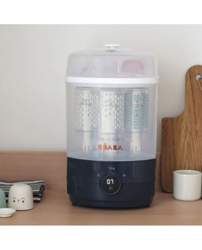 BEABA STERILIZATORIUS SU DŽIOVINIMO FUNKCIJA 2IN1, NIGHT BLUE 