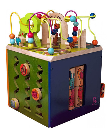B TOYS ZANY ZOO VEIKLOS KUBAS