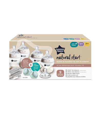 TOMMEE TIPPEE TOITMISE ALUSTAMISE KOMPLEKT NATURAL START