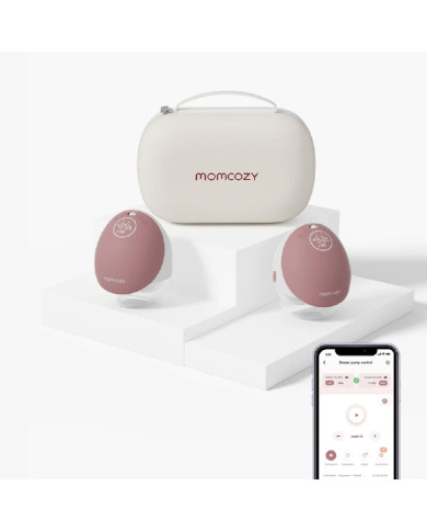 MOMCOZY KAHEPOOLNE JUHTMEVABA KANTAV RINNAPUMP M9, ROOSA