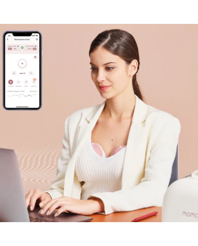 MOMCOZY KAHEPOOLNE JUHTMEVABA KANTAV RINNAPUMP M9, ROOSA