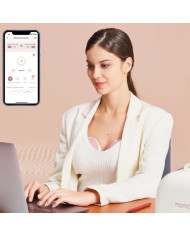 MOMCOZY KAHEPOOLNE JUHTMEVABA KANTAV RINNAPUMP M9, ROOSA