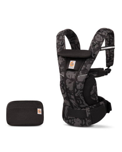 ERGOBABY OMNI BREEZE KANDEKOTT, ONYX BLOOMS