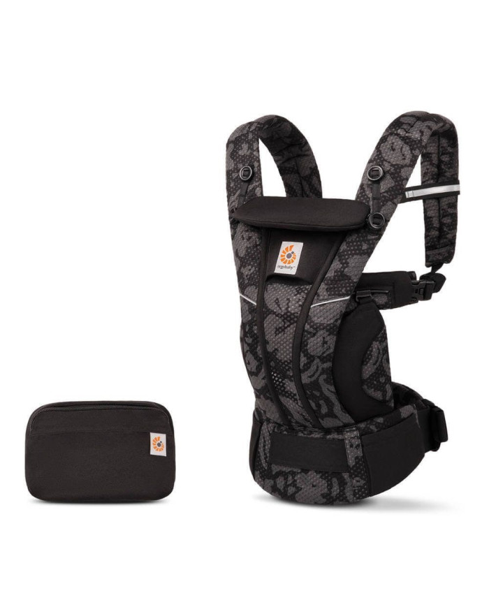 ERGOBABY OMNI BREEZE KANDEKOTT, ONYX BLOOMS