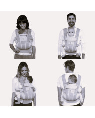 ERGOBABY OMNI BREEZE KANDEKOTT, ONYX BLOOMS