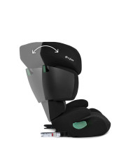 CYBEX SOLUTION X I-FIX AUTOTURVATOOL 15–36 KG, PURE BLACK