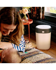TOMMEE TIPPEE SANGENIC TWIST AND CLICK ADVANCED MÄHKMEKONTEINERI JA 2 KASSETI KOMPLEKT, WHITE