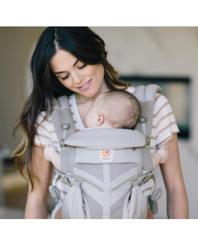 ERGOBABY OMNI 360 KANDMIK COOL AIR, PEARL GREY