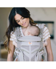 ERGOBABY OMNI 360 KANDMIK COOL AIR, PEARL GREY