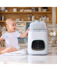 MOMCOZY LUTIPUDELITE PESUMASIN KLEANPAL PRO STERILISEERIMIS- JA KUIVATAMISFUNKTSIOONIGA